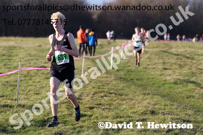 Mens under-20s North Eastern Cross Country Chanpionships. Photo: David T. Hewitson/Sports for All Pics